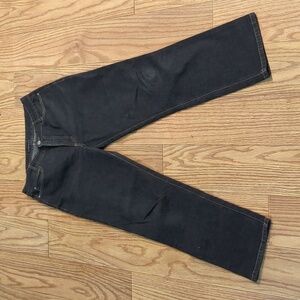 Cambio indigo wash straight leg jeans, women's 30"